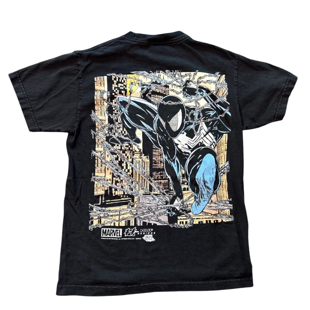 Marvel Comics x HUF Comic Shirt Spiderman Venom Size Small